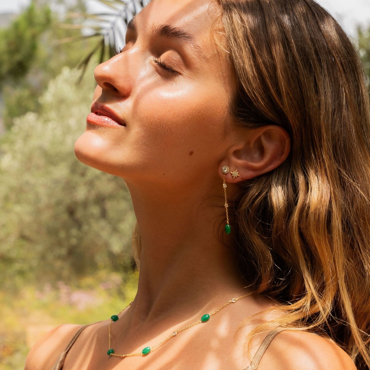 Bloomy Green Kette - Fiocco Jewelry