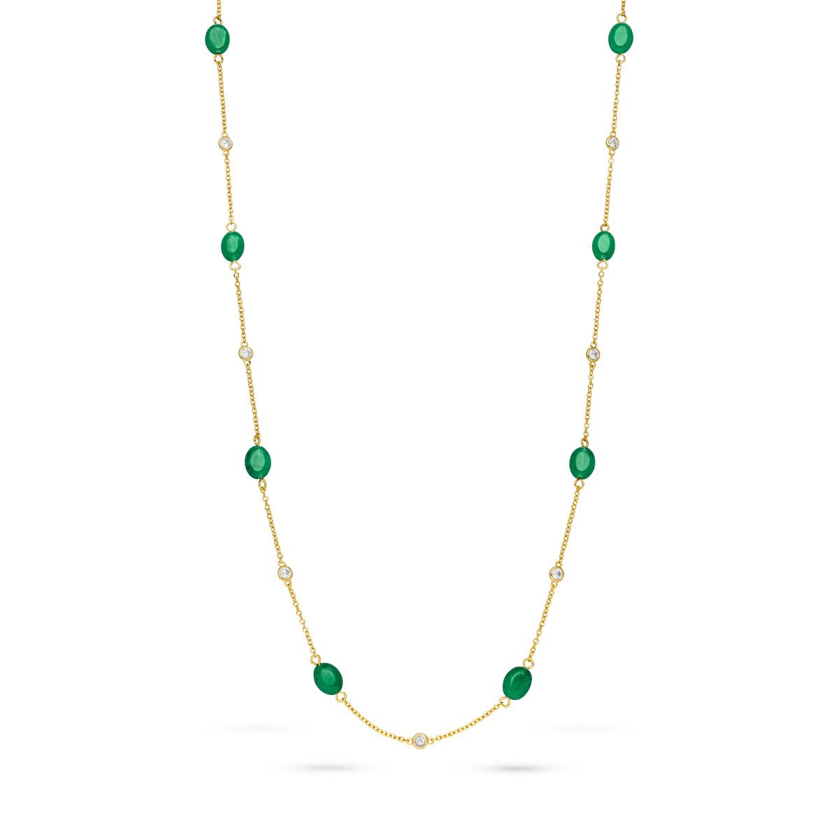 Bloomy Green Kette - Fiocco Jewelry