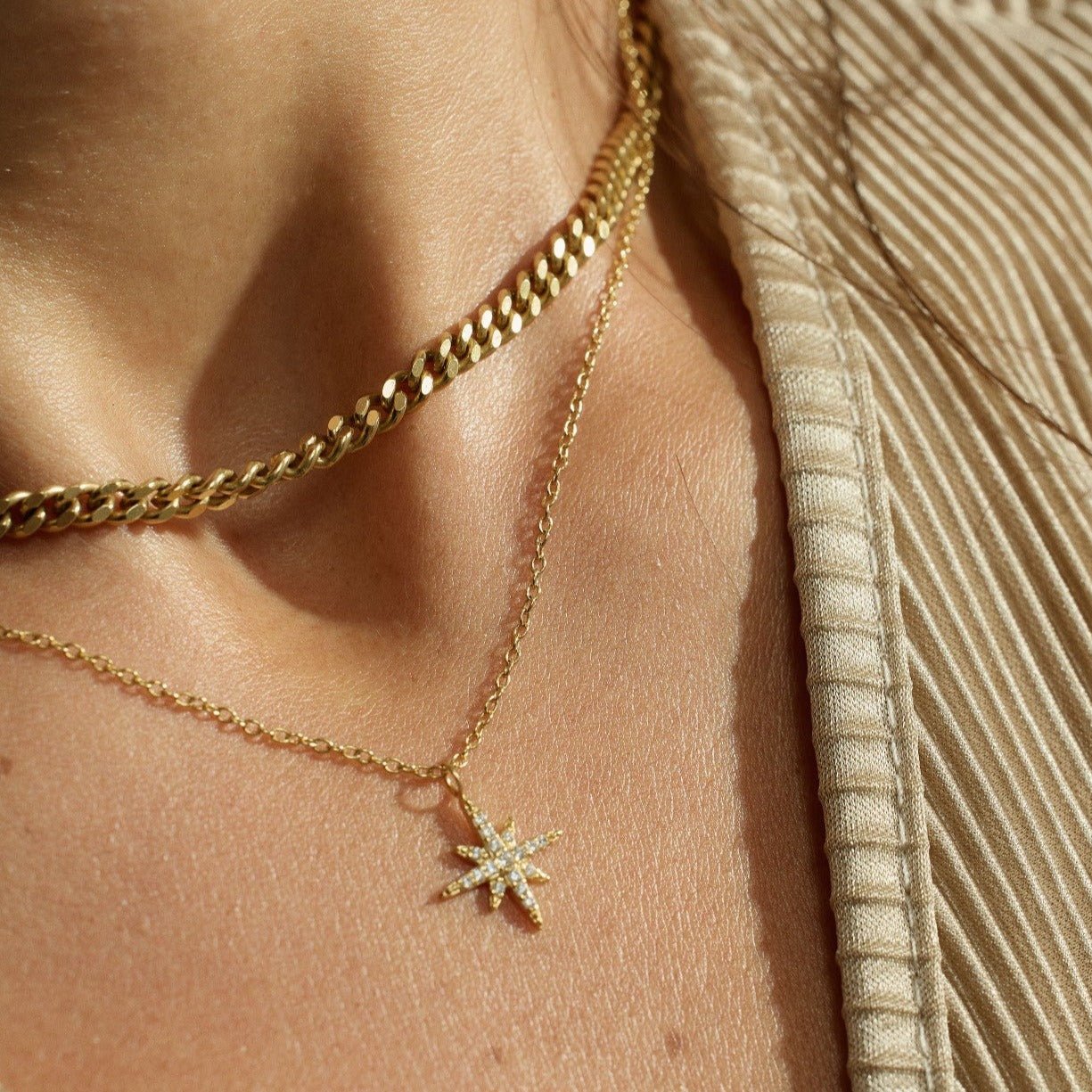 Luna Kette Schmuckkarte - Fiocco Jewelry