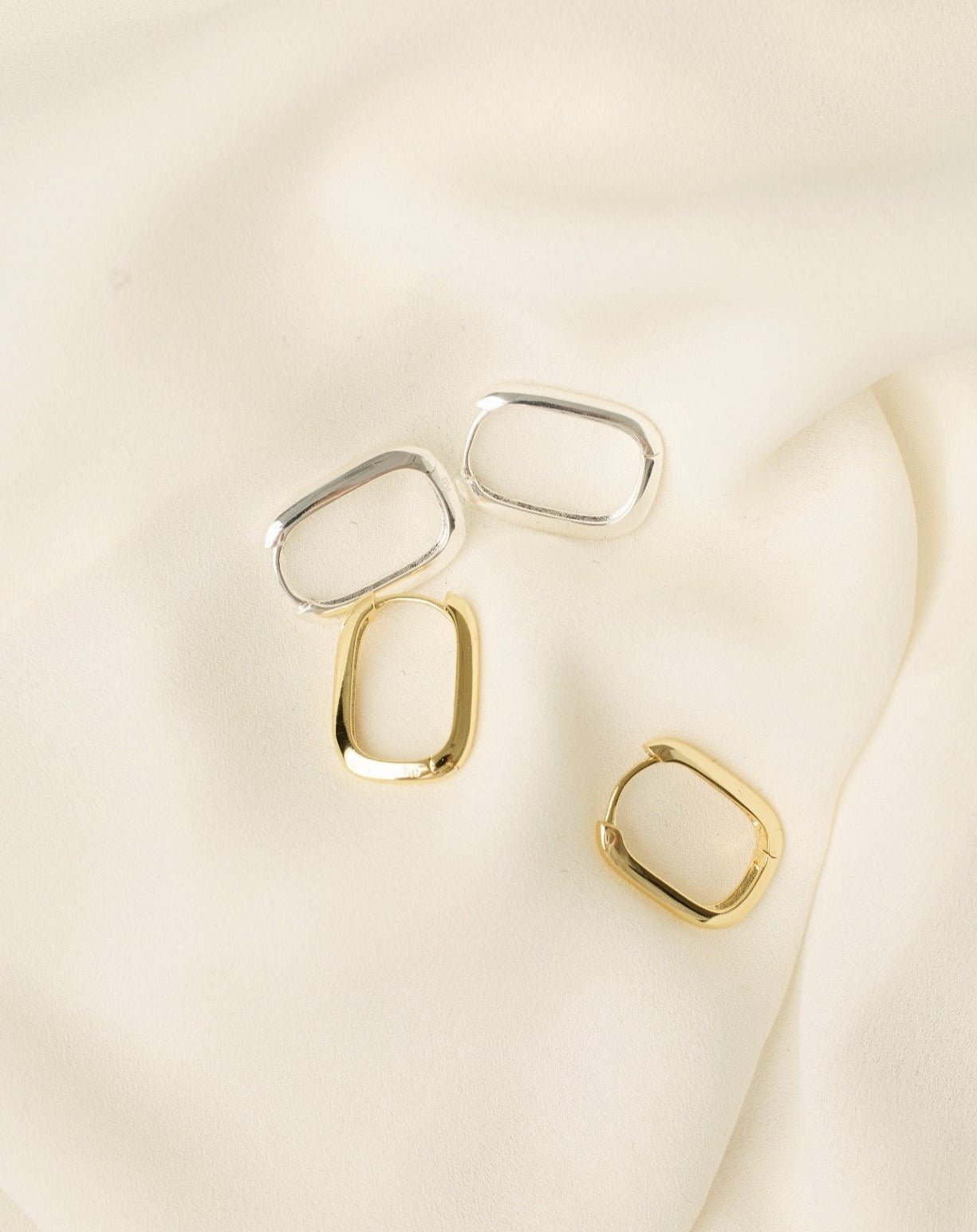 Oval Creolen - Fiocco Jewelry