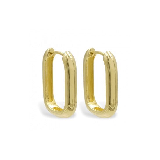 Oval Creolen - Fiocco Jewelry
