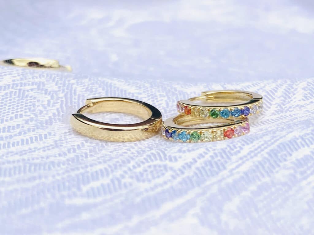 Rainbow Gold Box - Fiocco Jewelry