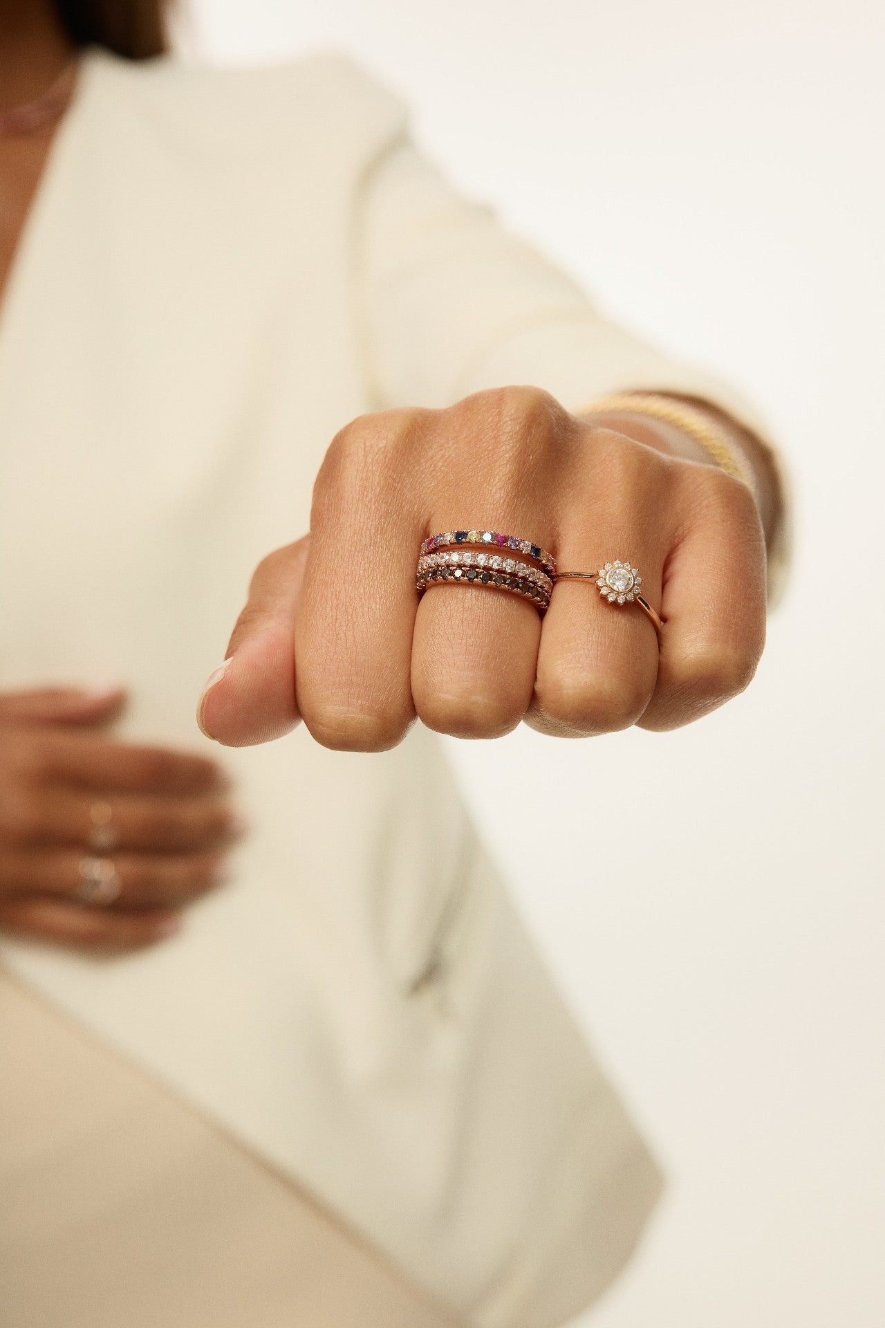 Rainbow Ringe - Fiocco Jewelry