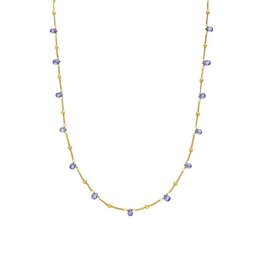 Tanzanit Kette - Fiocco Jewelry