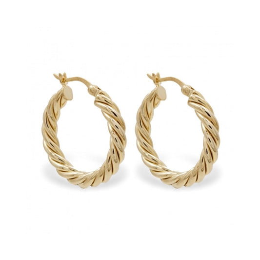 Twisted Creolen - Fiocco Jewelry