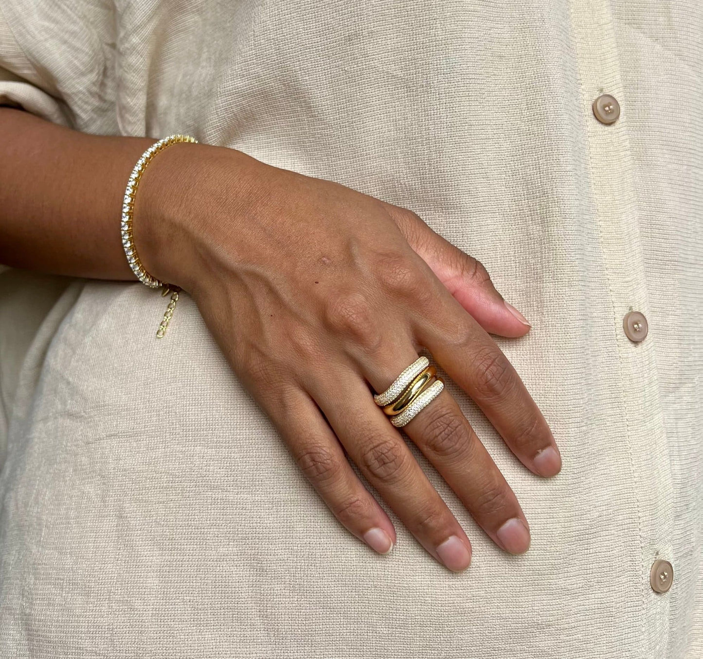 Wave Ring - Fiocco Jewelry