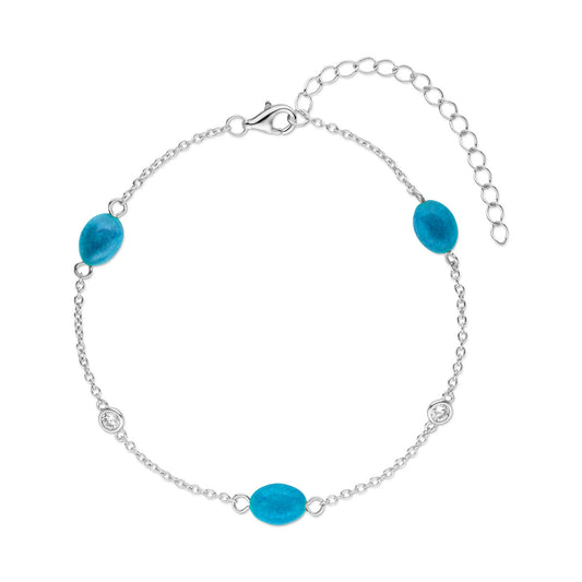 Bloomy Blue bracelet
