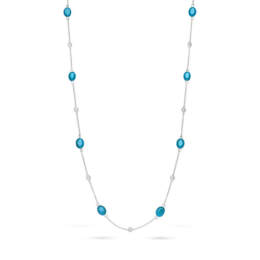 Bloomy Blue necklace
