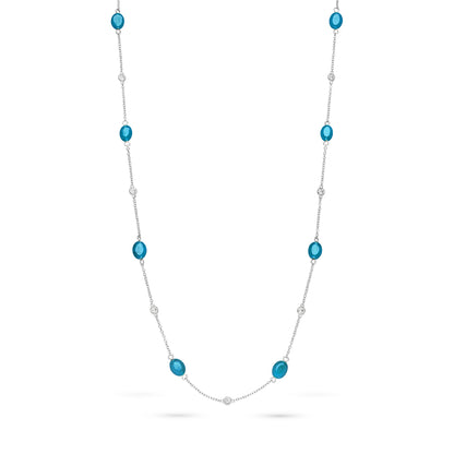 Bloomy Blue necklace