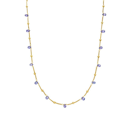 Tanzanite necklace
