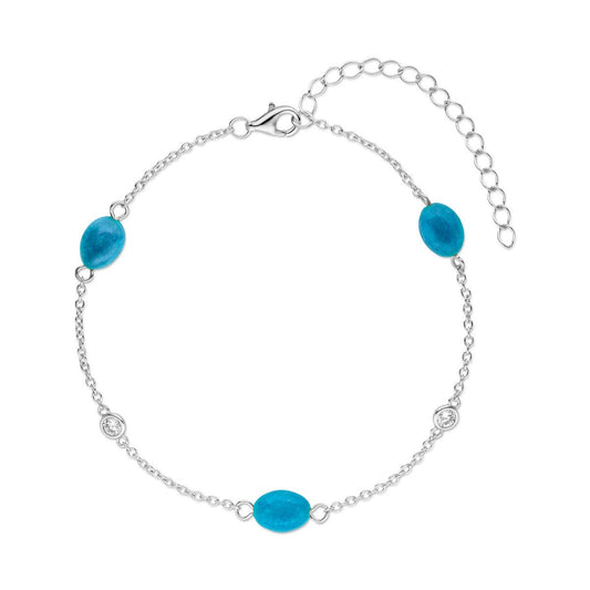 Bloomy Blue Armband - Fiocco Jewelry