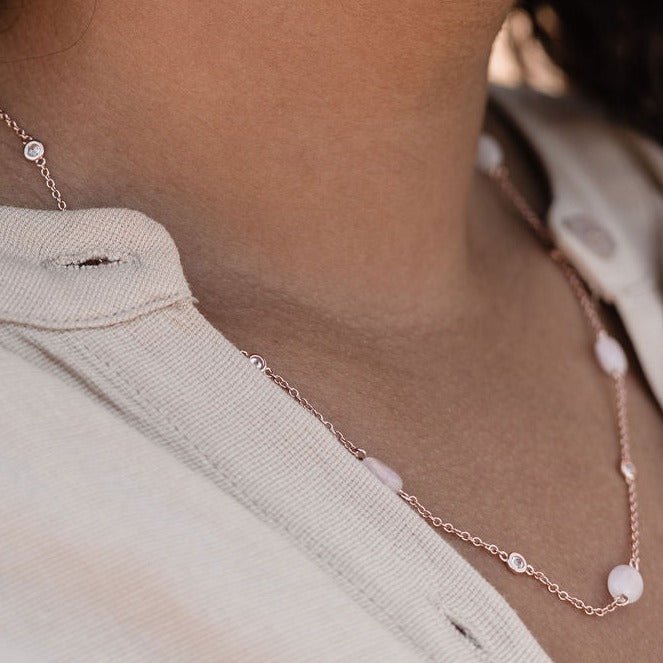Bloomy Rose Kette - Fiocco Jewelry