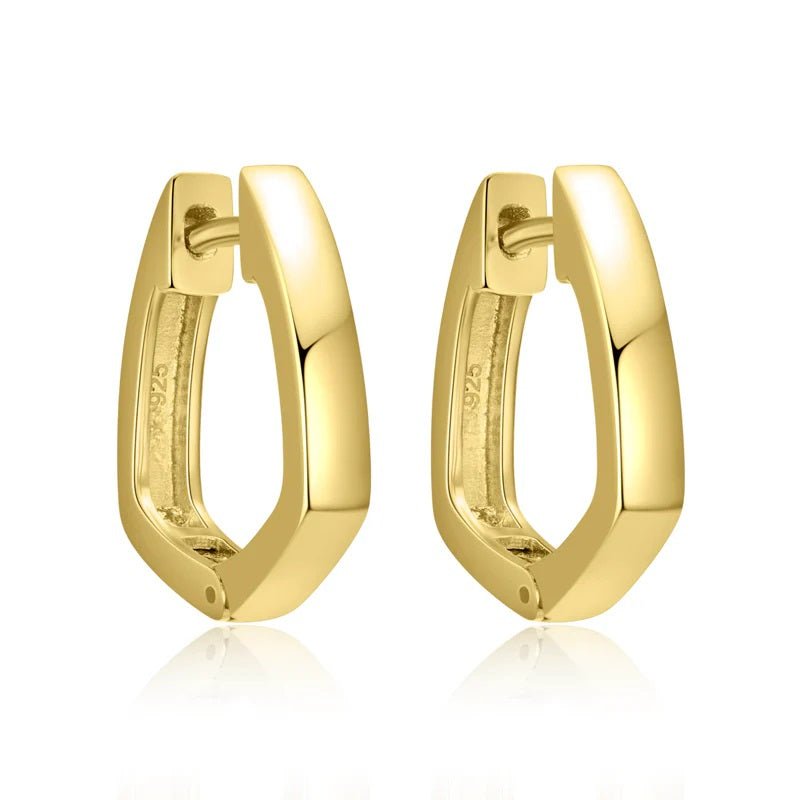 Square Creolen - Fiocco Jewelry