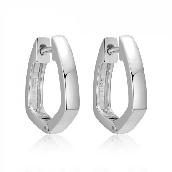 Square Creolen - Fiocco Jewelry